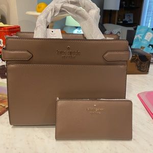 Brand new w/tags Kate Spade bag and wallet